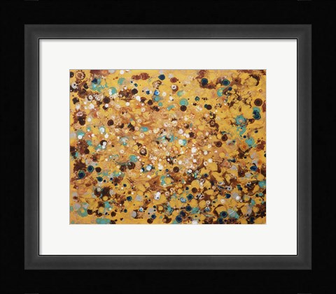 Framed Liquid Energy VIII Print