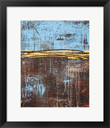 Framed Lithosphere XXIX  canvas 2 Print