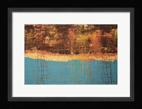 Framed Electrical Charge XII Print