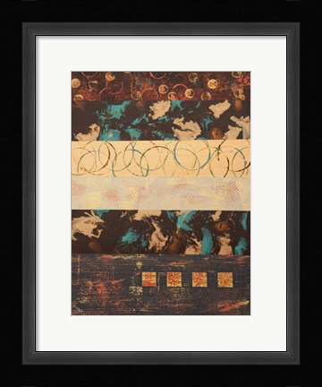 Framed Elements XV Print