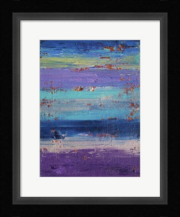 Framed Side of the Moon - Canvas 1V Print