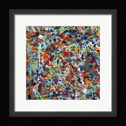 Framed Spin 2 - Canvas 3 Print