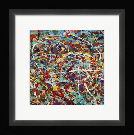 Framed Spin 2 - Canvas 4 Print