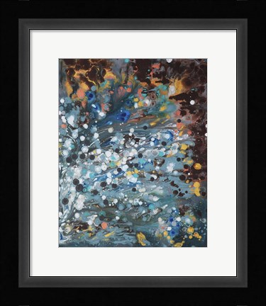Framed Modern Universe 2 - Canvas 2 Print