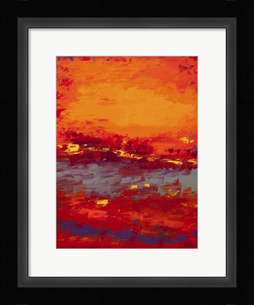 Framed Citrus Crush 2 Print