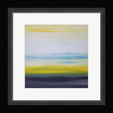 Framed Sunrise &amp; Sunset 2 - Canvas 1 Print