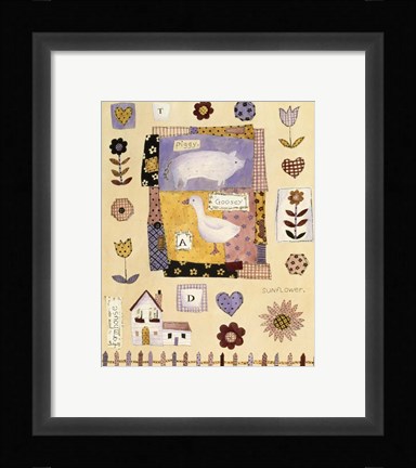 Framed On the Farm Print