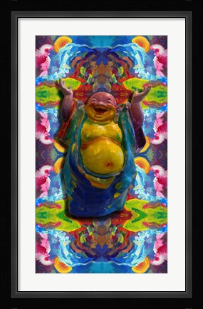 Framed Buddha Waterfall Print