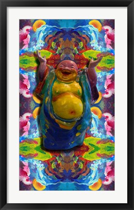 Framed Buddha Waterfall Print