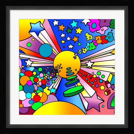 Framed Cosmic Expanding Print