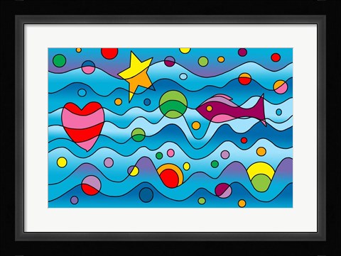 Framed Underwater Print
