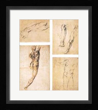 Framed Studio di Figure Print