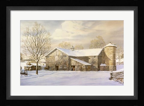 Framed Men Return Print