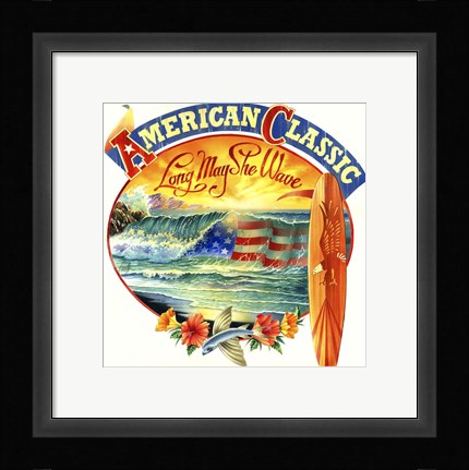 Framed American Classic Print