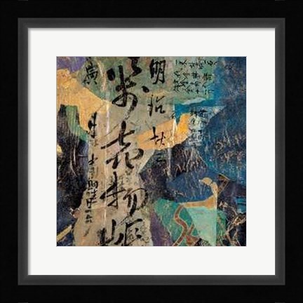 Framed Asian Composition II Print