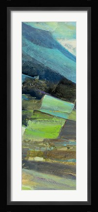 Framed View of the Coast Panel II Print