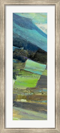 Framed View of the Coast Panel II Print