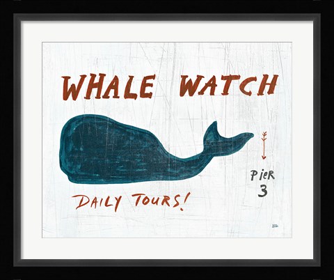 Framed Ahoy XI Print