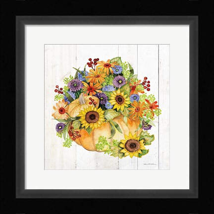 Framed Autumn Days II Gold Print