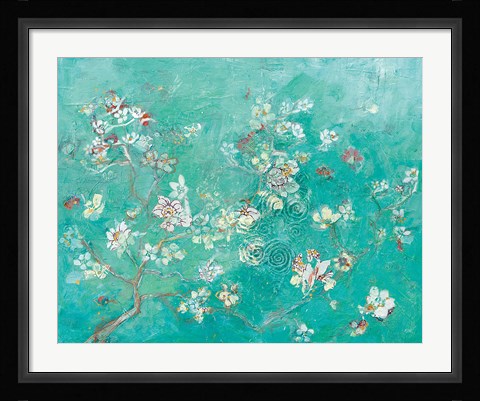 Framed Butter Blossoms Flowers Print