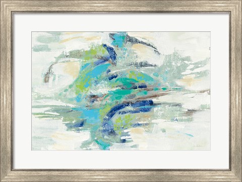 Framed River Whirlpool Print
