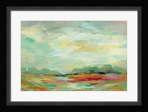 Framed Sunrise Field Print