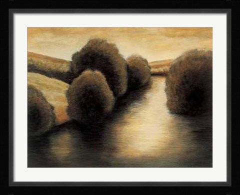 Framed Reflective Vista II Print