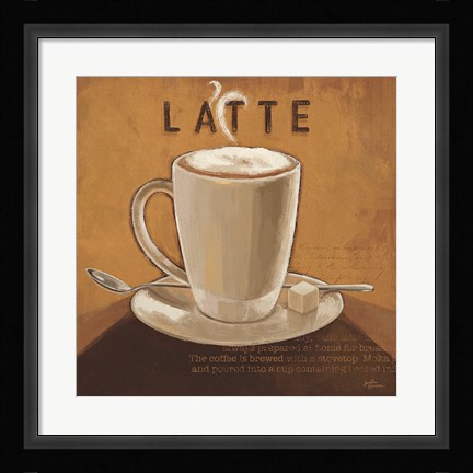 Framed Coffee and Co IV Print