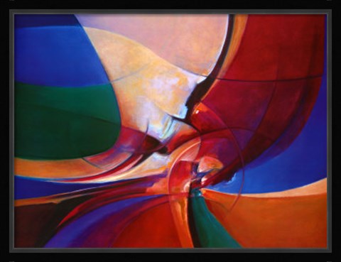 Framed Island Romance Print