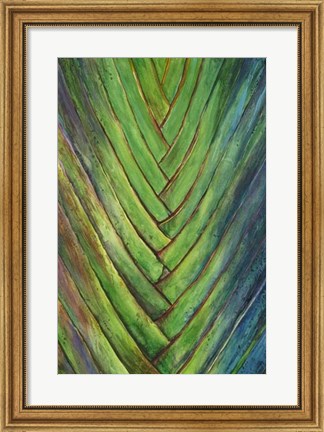 Framed Tropical Crop I Print