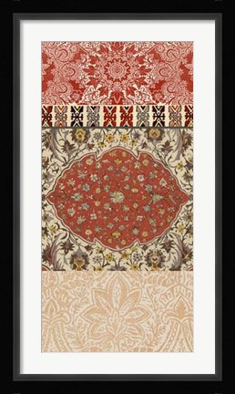 Framed Bohemian Tapestry II Print