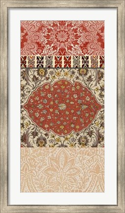 Framed Bohemian Tapestry II Print