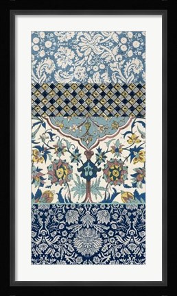 Framed Bohemian Tapestry IV Print