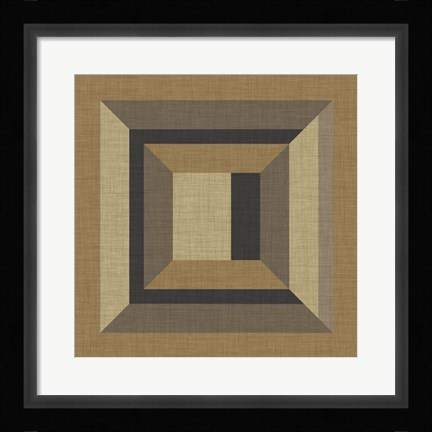 Framed Geometric Perspective V Print