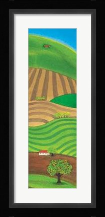 Framed Colline Toscane I Print