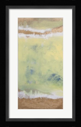Framed Salt and Sandstone I Print