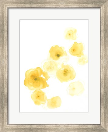 Framed Falling Blossoms IV Print