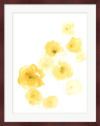 Framed Falling Blossoms IV Print