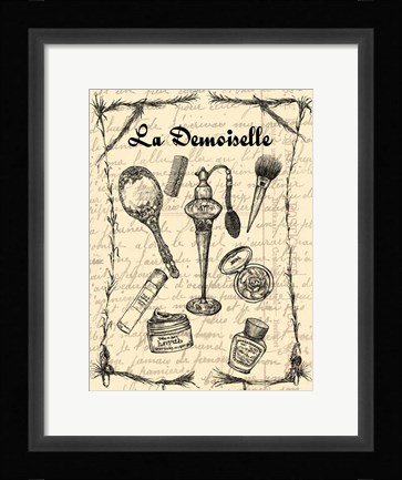 Framed Bath Femme II Print