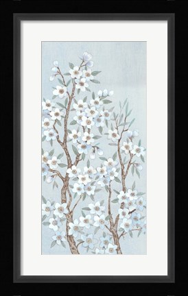 Framed Branches of Blossoms II Print