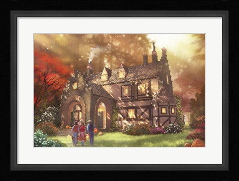 Framed Autumn Hollow Print