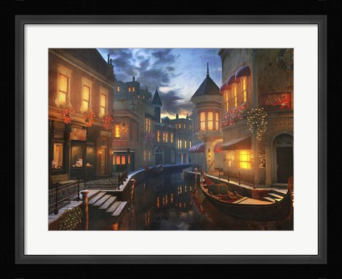 Framed Enchanted Waters Print