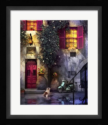 Framed Hours Later Print