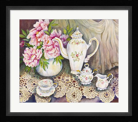 Framed Tea Time Print
