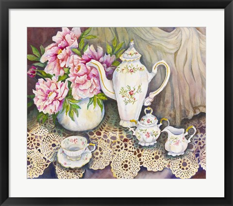 Framed Tea Time Print