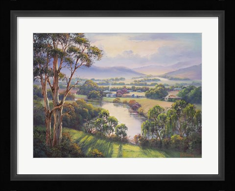 Framed After The Rain - Morpeth Print