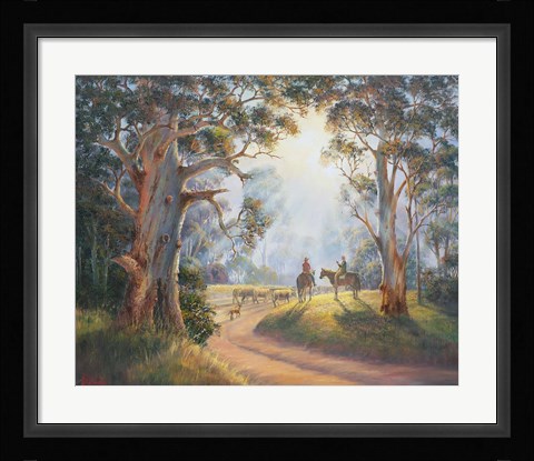 Framed Early Start 1 Print