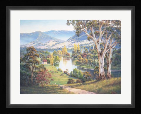 Framed Autumn Reflections - Lacmalac Print