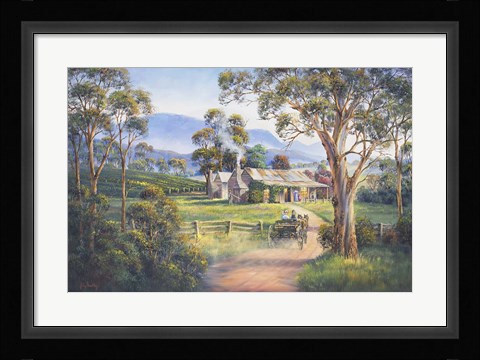 Framed Early Days Print