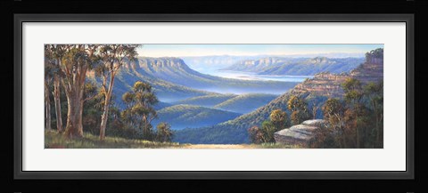 Framed Early Morning - Narrowneck Print